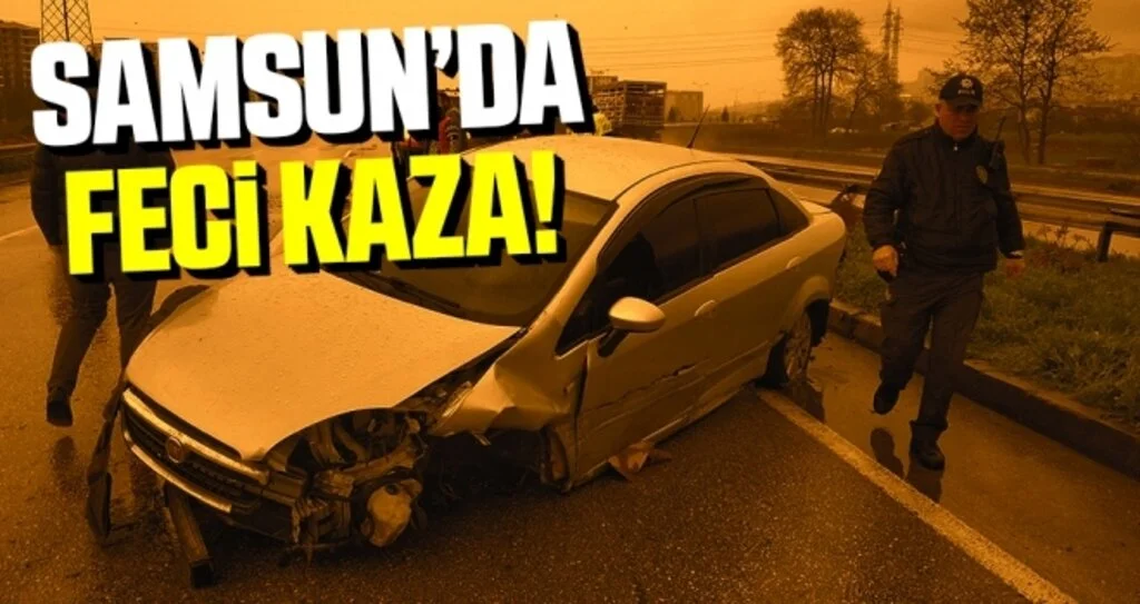Samsun’da trafik kazası: 1 yaralı