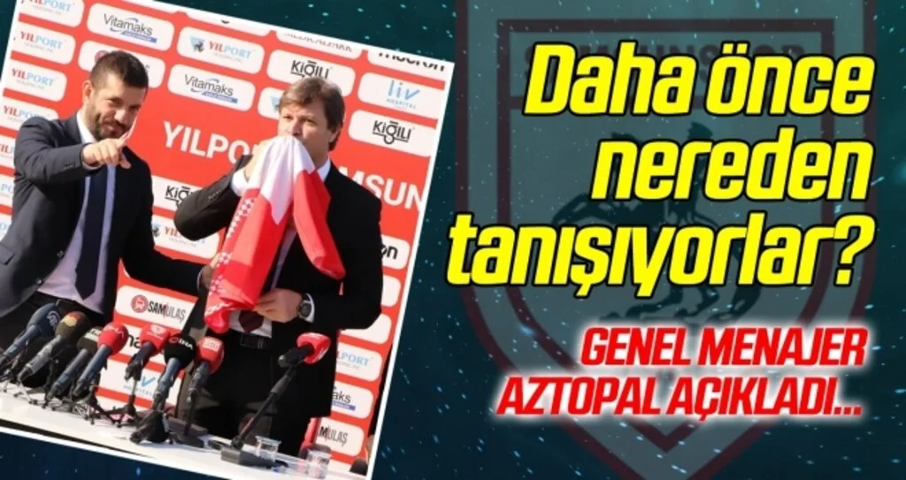 Samsunspor Genel Menajeri Aztopal, Futbol 55 programının konuğu oldu
