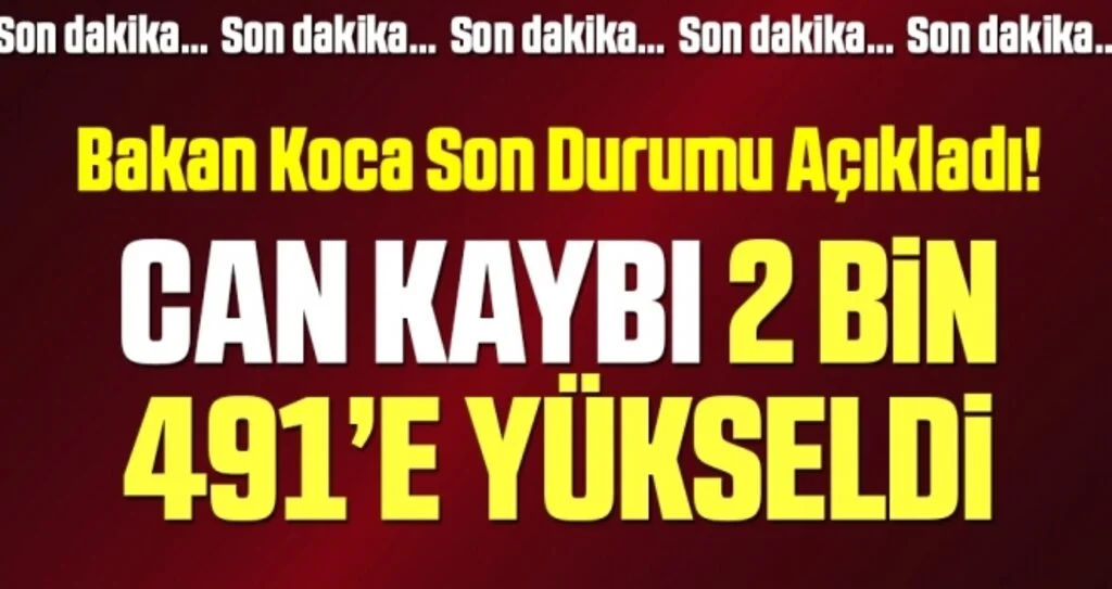 Son dakika… Bakan Koca, corona virüsüyle ilgili güncel verileri paylaştı (23 Nisan 2020)