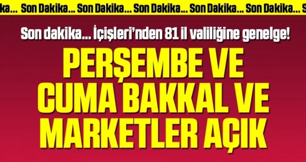 Son dakika… İçişleri’nden 81 il valiliğine genelge!