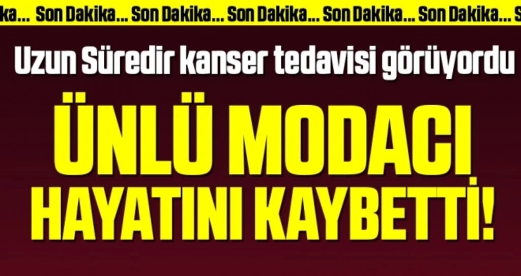 Son dakika! Nur Yerlitaş hayatını kaybetti! Nur Yerlitaş neden öldü?