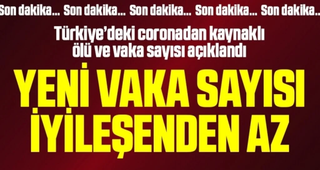 Son dakika… Türkiye’deki coronadan kaynaklı ölü ve vaka sayısı açıklandı (24 Nisan 2020)