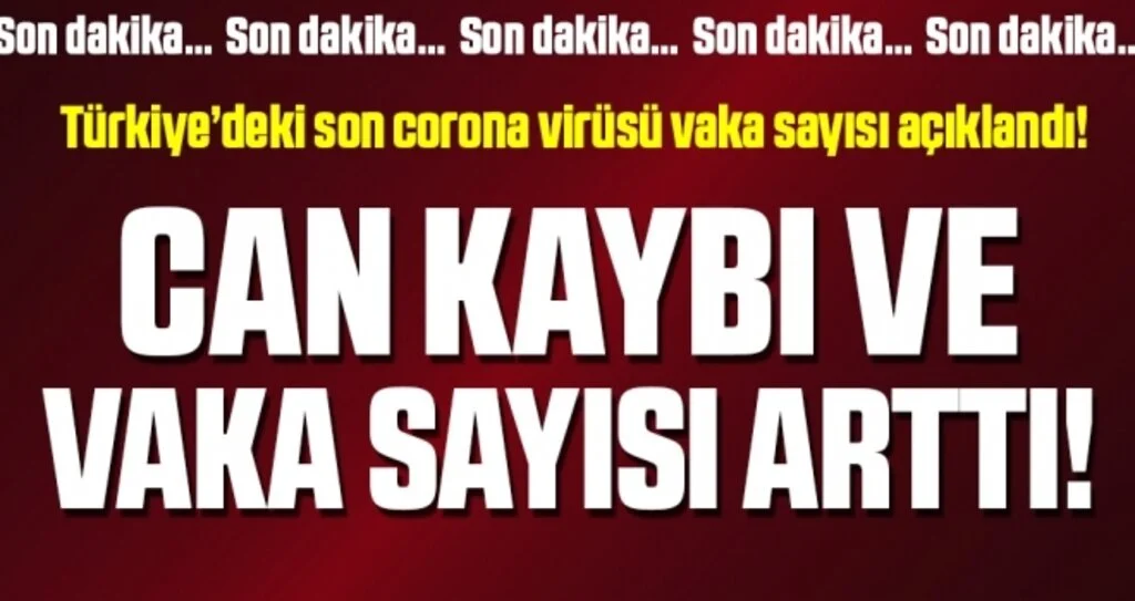 Son dakika… Türkiye’deki son corona virüsü vaka sayısı açıklandı! (13 Nisan 2020)