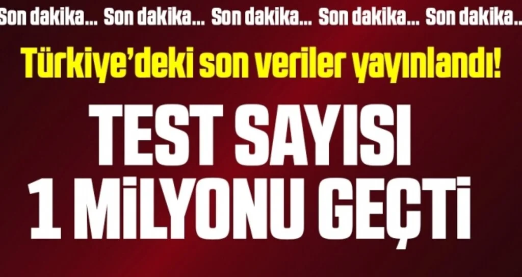 Son dakika… Türkiye’deki yeni corona virüsü vakaları ve can kaybı (30 Nisan 2020)