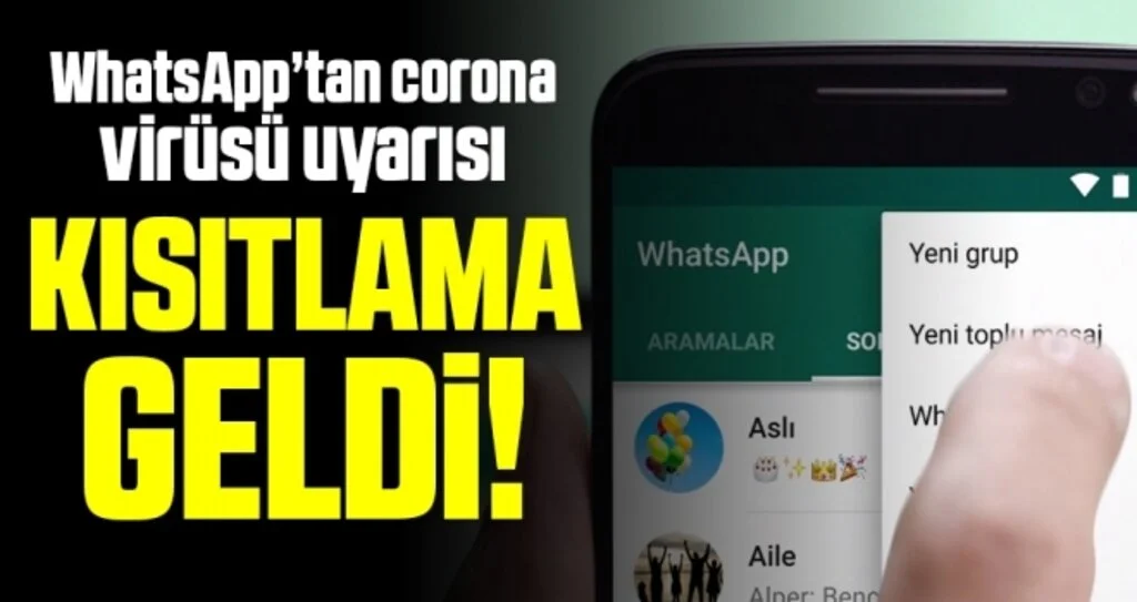 Son dakika… WhatsApp’tan corona virüsü uyarısı: Sakın yapmayın