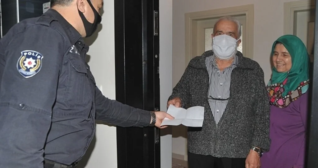 SSK emeklisinden 'Milli Dayanışma Kampanyası'na destek