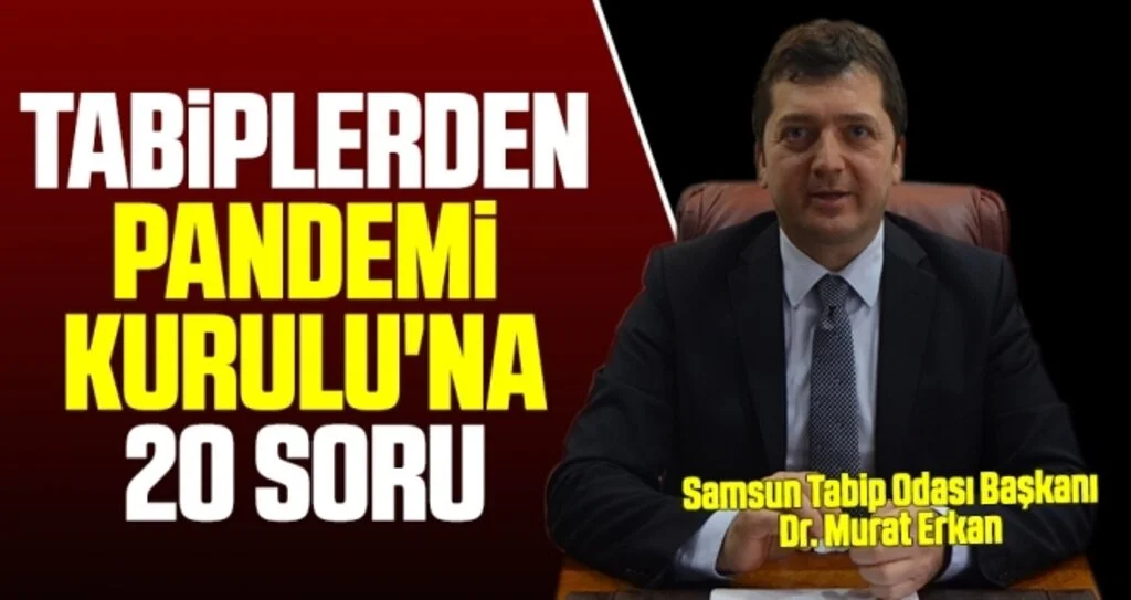 Tabiplerden Pandemi Kurulu'na 20 soru 