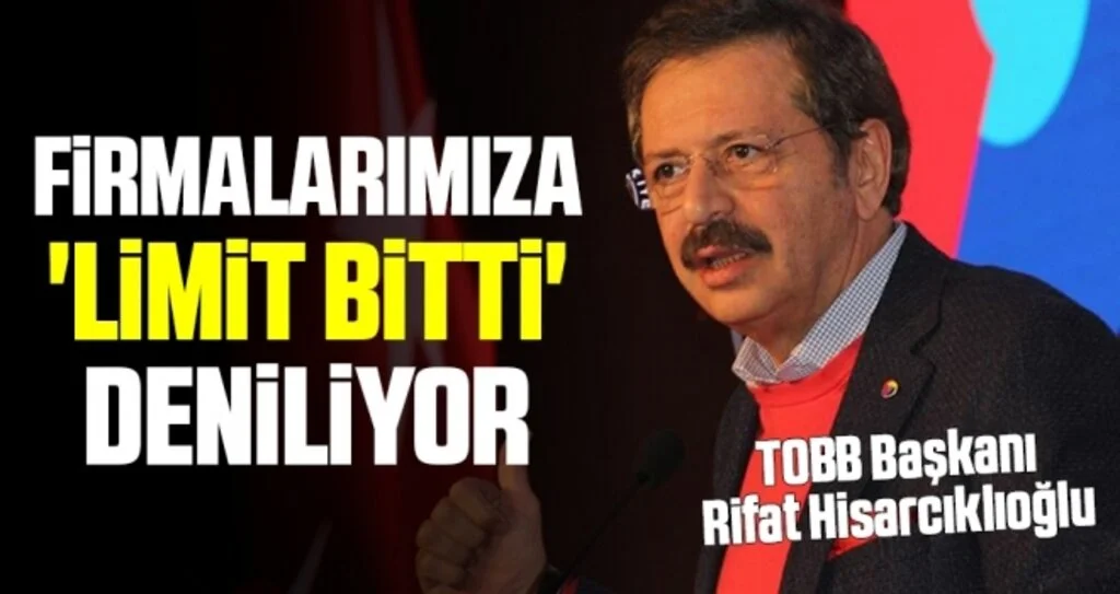 TOBB'dan bankalara çağrı