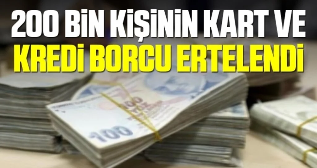 Vakıfbank Genel Müdürü açıkladı! 200 bin kişinin kart ve kredi borcu ertelendi