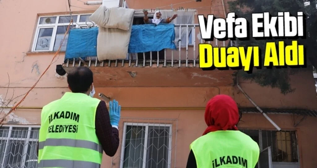 Vefa Ekibi Duayı Aldı