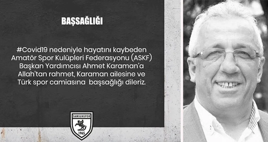 Yılport Samsunspor'dan başsağlığı