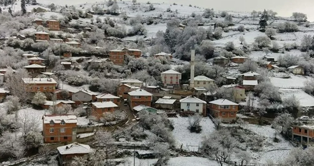 Yüksek Kesimlere Beyaz Örtü Serildi