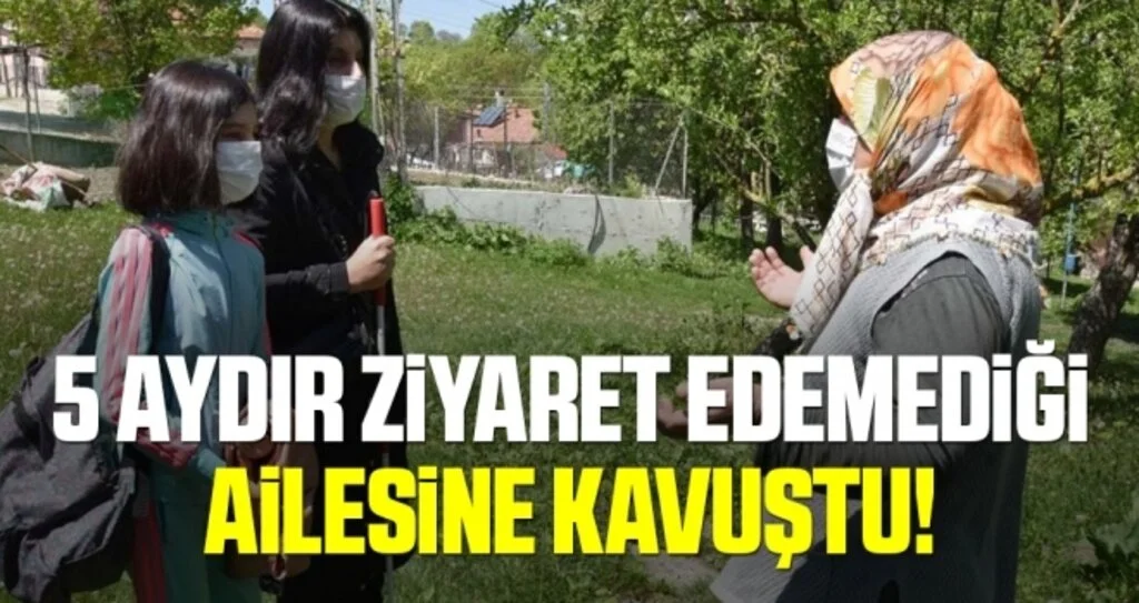 5 Aydır Ziyaret Edemediği Ailesine Kavuştu