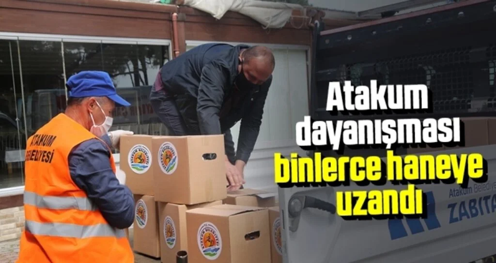 Atakum dayanışması binlerce haneye uzandı