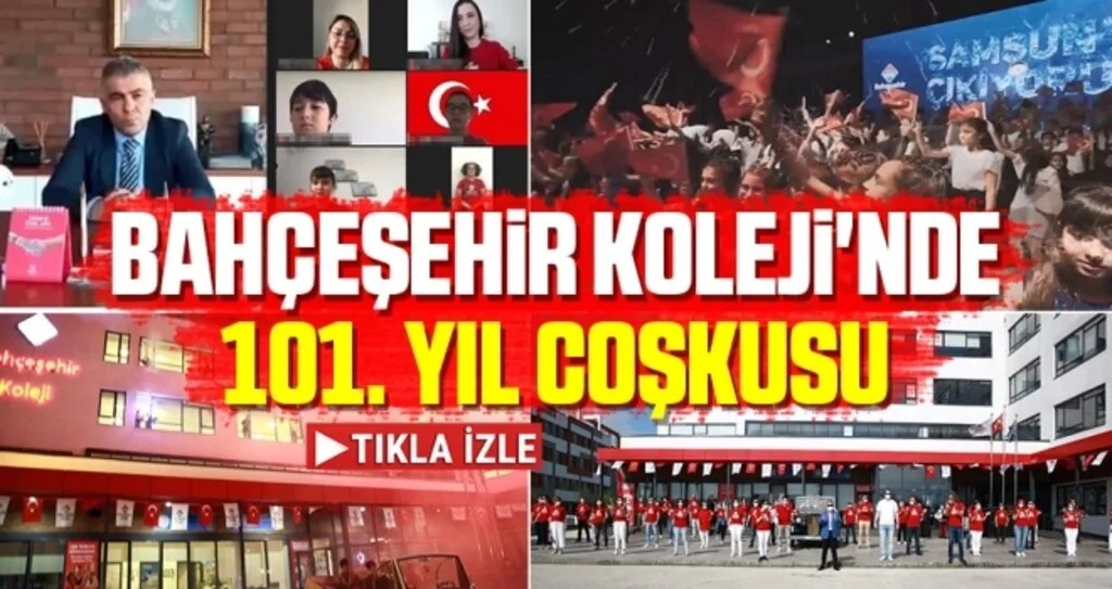 Bahçeşehir Koleji'nde 101. Yıl Coşkusu