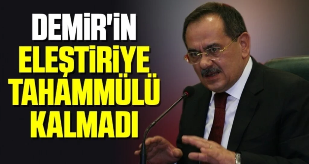 Başkan Demir'in Eleştiriye Tahammülü Kalmadı