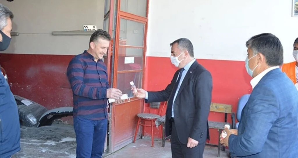 Başkan Özdemir Sanayi Esnafını Dinledi