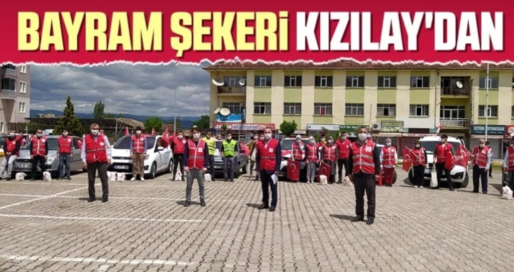 Bayram şekeri Kızılay'dan