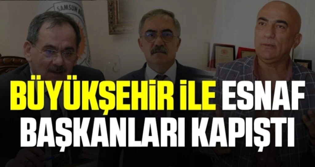 Büyükşehir İle Esnaf Başkanları Kapıştı