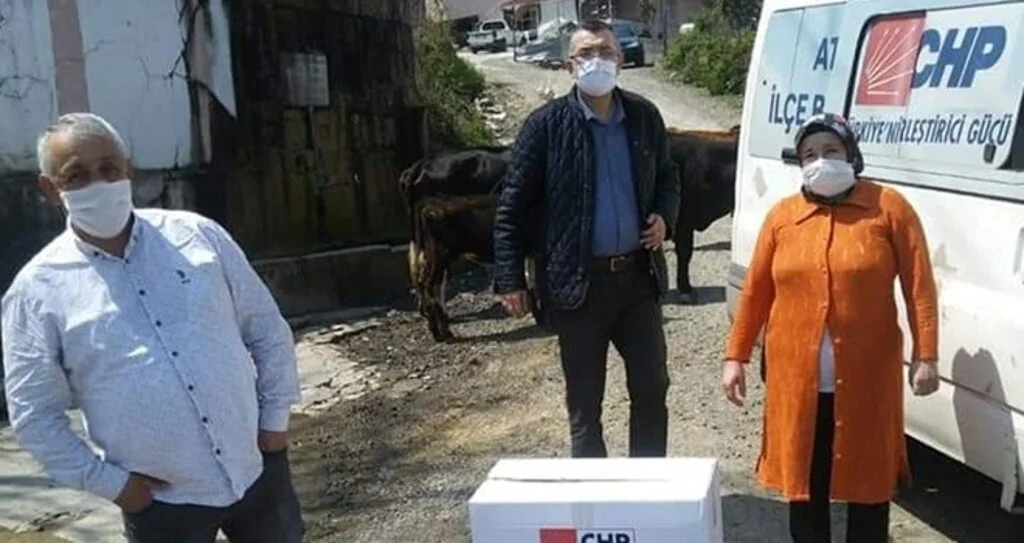 CHP Atakum ailesi yardıma koşuyor