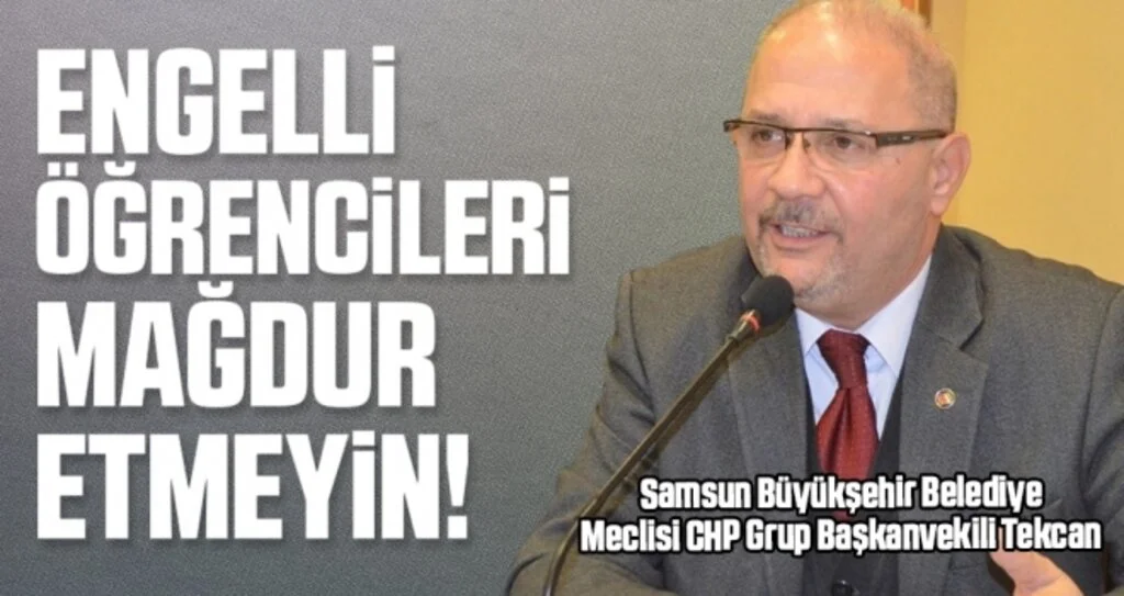 'Engelli Öğrencileri Mağdur Etmeyin!'