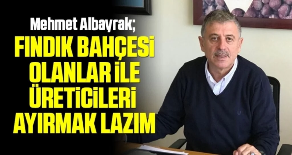 Fındıkta Üretici Sorunu