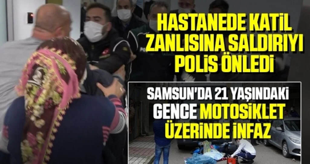 Hastanede Katil Zanlısına Saldırıyı Polis Önledi