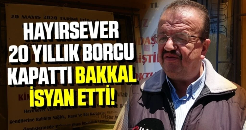 Hayırsever Kadın Mahallenin 20 Yıllık Veresiye Borcunu Ödedi Bakkal İsyan Etti