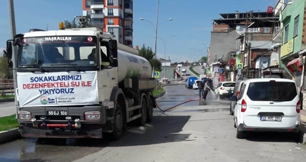 İlkadım’da korona hassasiyeti devam ediyor
