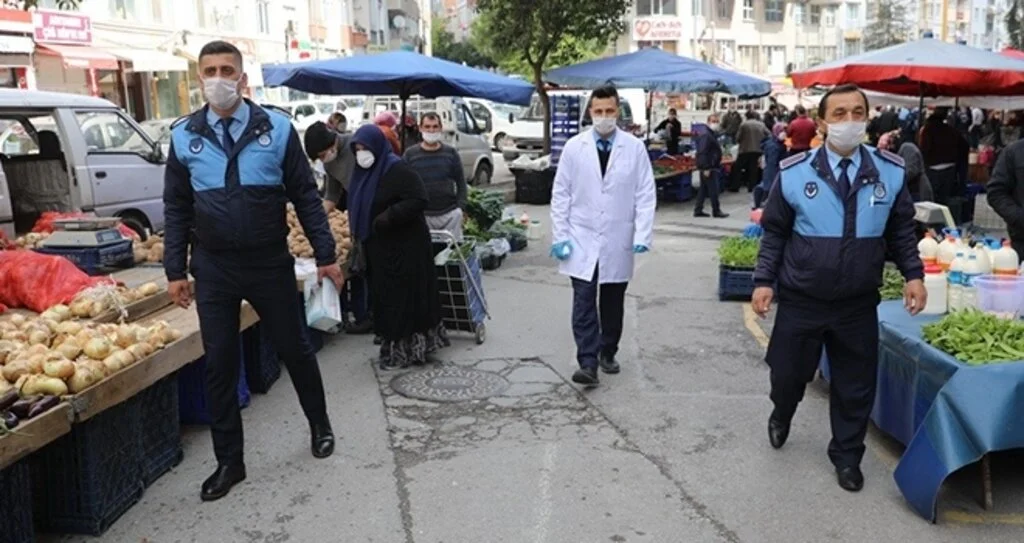 İlkadım’da ‘korona’ya karşı her alanda tedbir