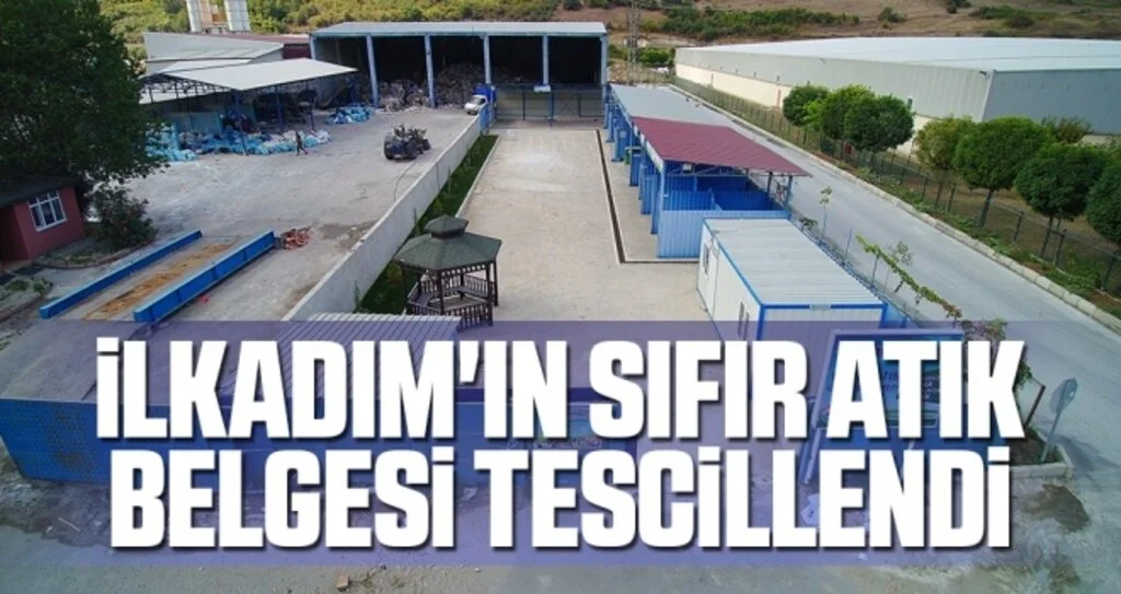 İlkadım'ın Sıfır Atık Belgesi Tescillendi