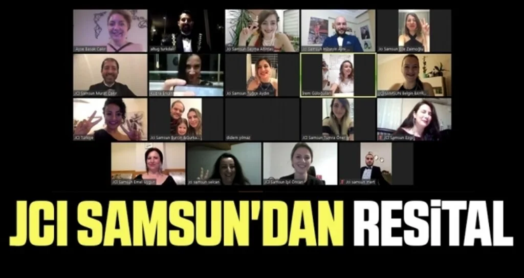 JCI Samsun'dan Resital
