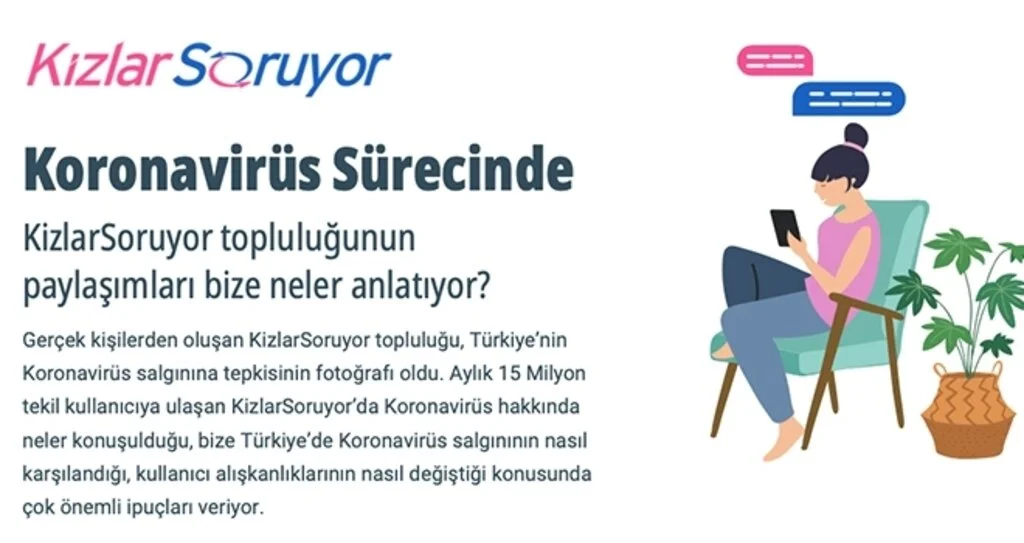 KizlarSoruyor, Koronavirüs salgını nedeniyle değişen kullanıcı alışkanlıklarını ve sonrası için öngörülerini paylaştı
