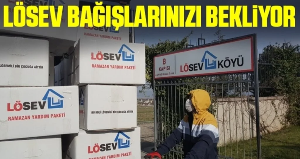 LÖSEV Bağışlarınızı Bekliyor