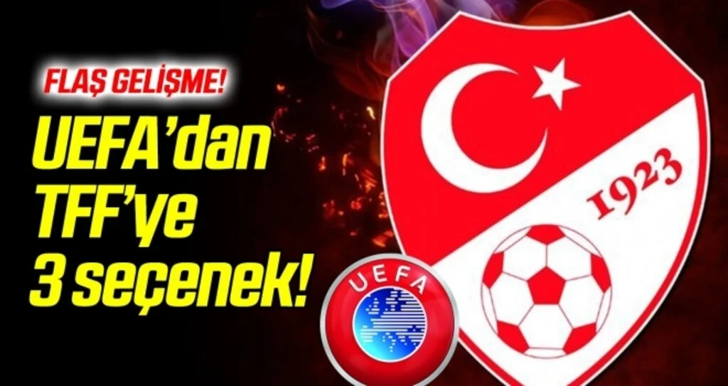 Oynatılamayan ligler nasıl tescil edilmeli? UEFA'dan TFF'ye 3 seçenek...