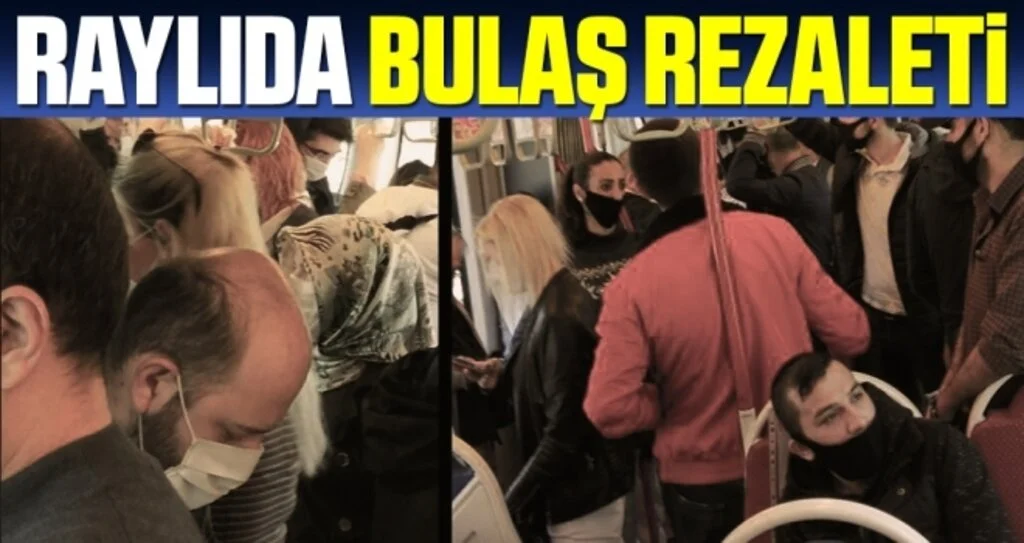 Raylıda Bulaş Rezaleti