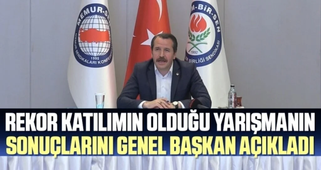 Rekor Katılımın Olduğu Yarışmanın Sonuçlarını Genel Başkan Açıkladı