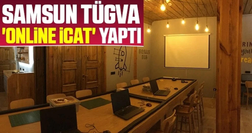 Samsun TÜGVA 'online icat' yaptı