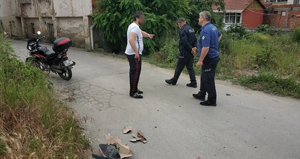 Samsun'da iki motosiklet çarpıştı: 1 yaralı