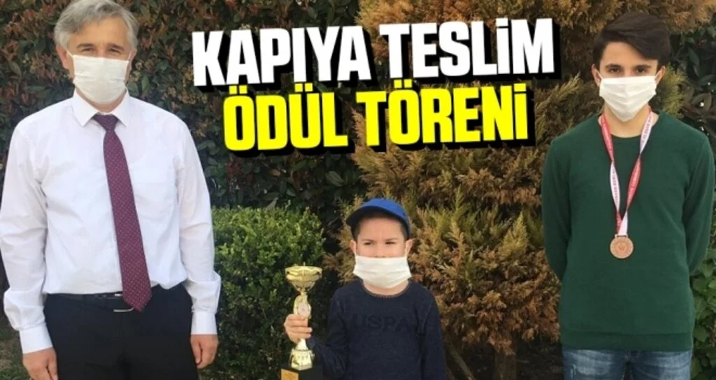 Samsun'da Kapıya Teslim Ödül Töreni
