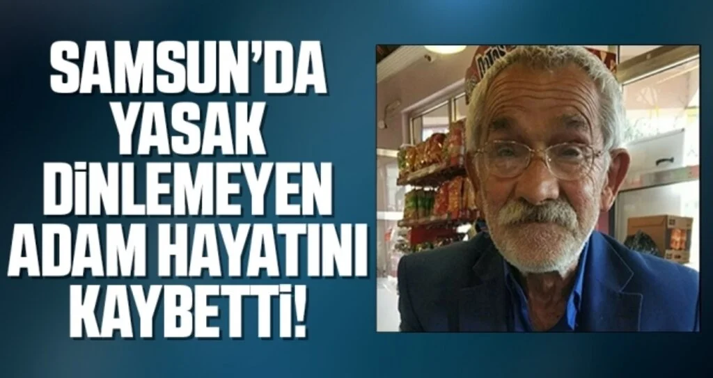 Samsun'da otomobilin çarptığı yaşlı adam hayatını kaybetti