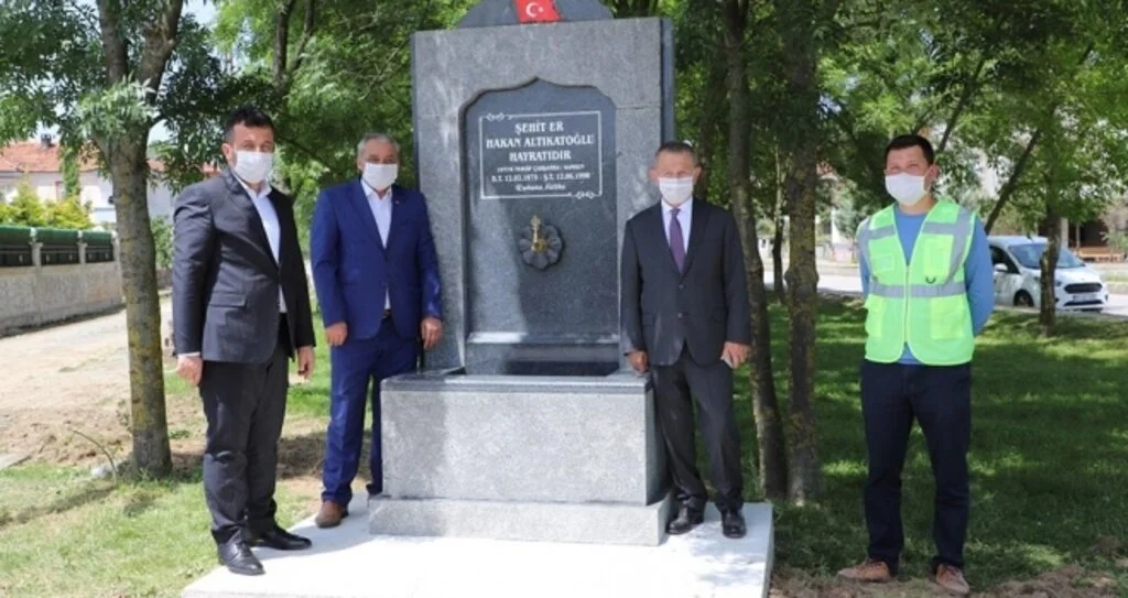 Samsun'da Şehit için hayrat çeşmesi