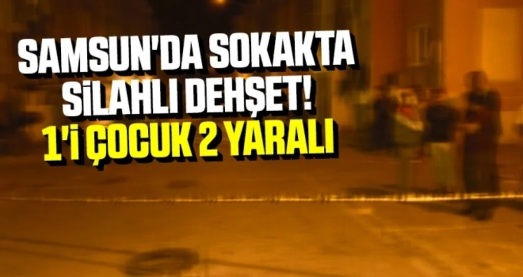 Samsun'da Sokakta Oyun Oynarken Dehşeti Yaşadı