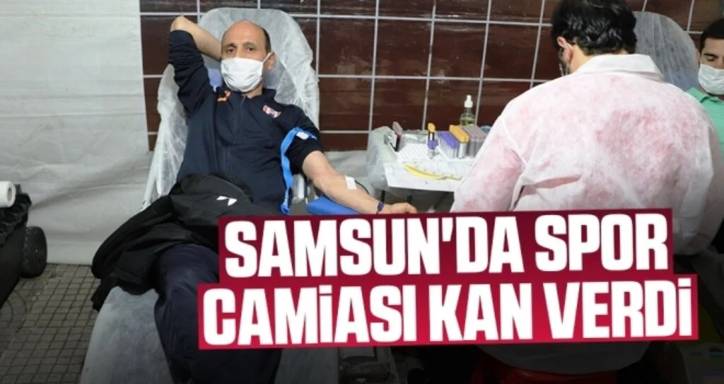 Samsun'da Spor Camiası Kan Verdi