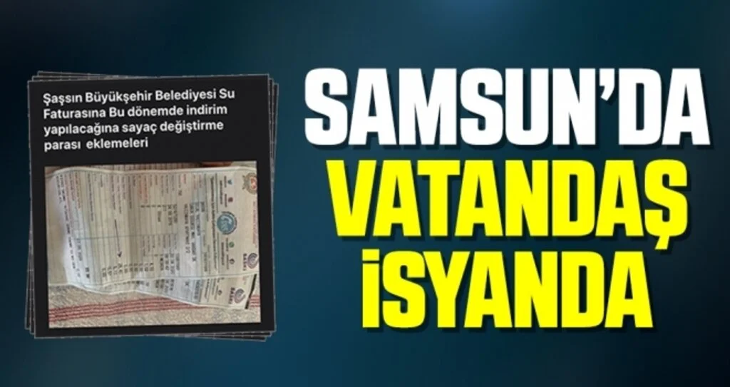 Samsun'da Vatandaş İsyanda