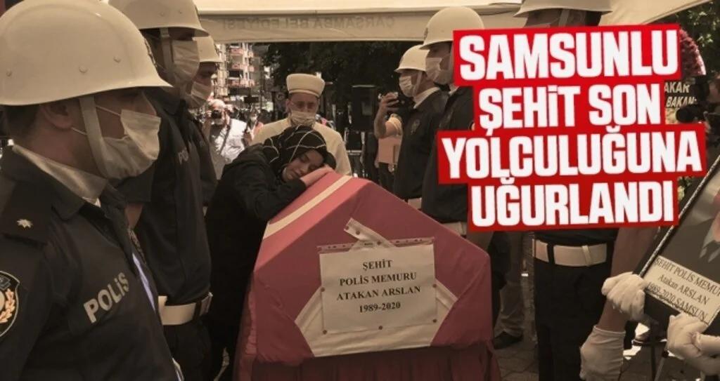 Samsunlu Şehit Son Yolculuğuna Uğurlandı