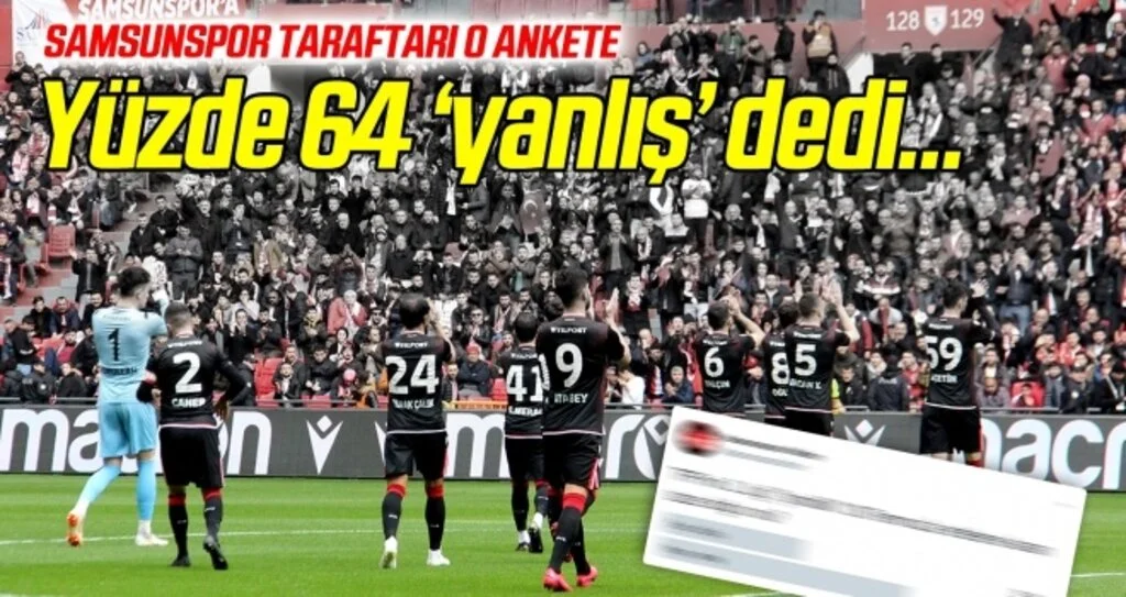 Samsunspor taraftarına TFF'nin "18 Temmuz kararı" soruldu