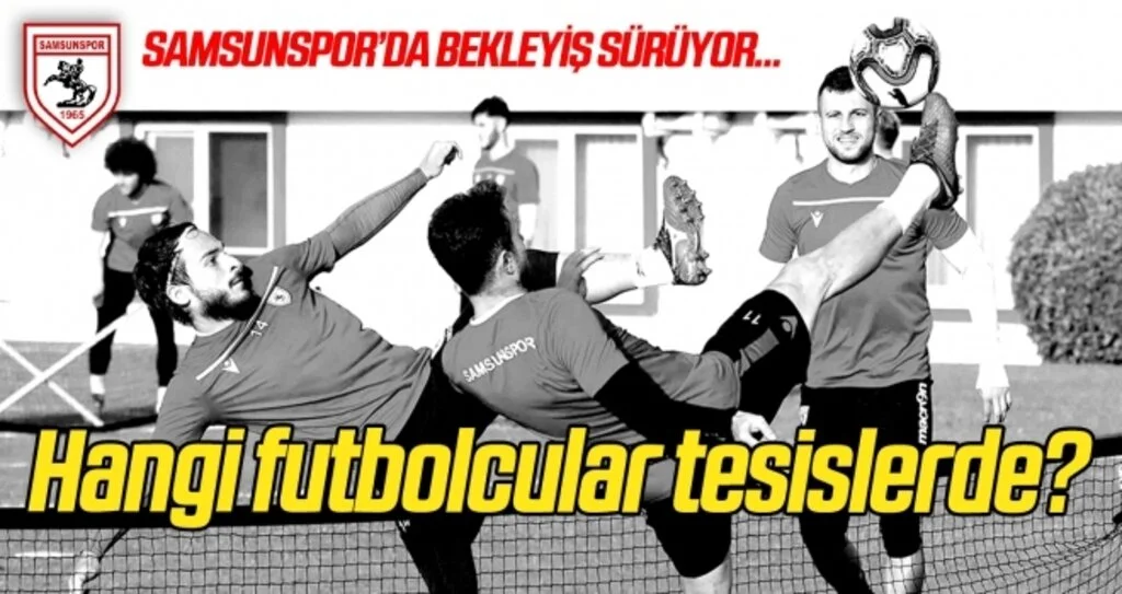 Samsunspor'da bireysel idmanlar devam ediyor