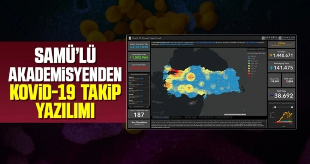 SAMÜ’lü akademisyenden Kovid-19 takip yazılımı