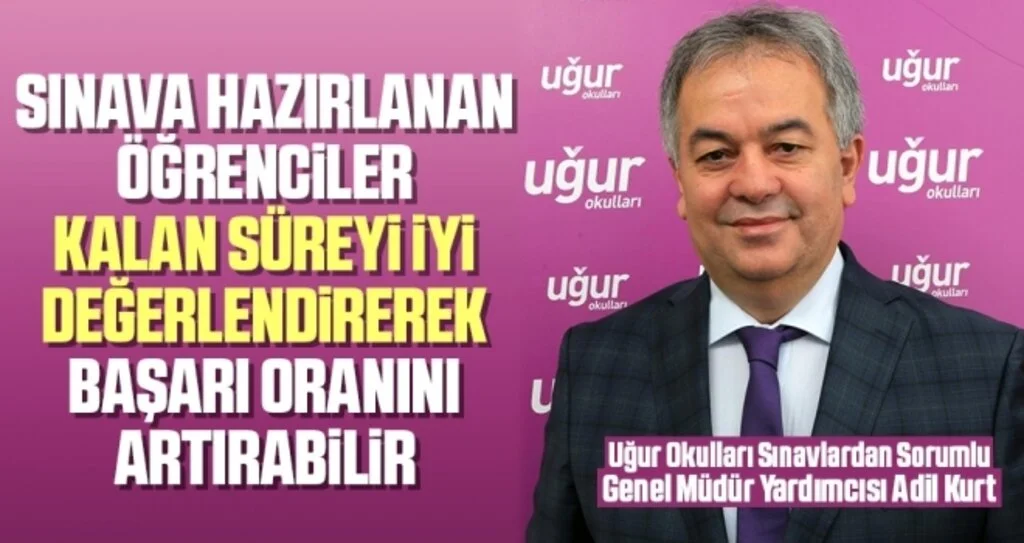 'Sınava Hazırlanan Öğrenciler Kalan Süreyi İyi Değerlendirerek Başarı Oranını Artırabilir'